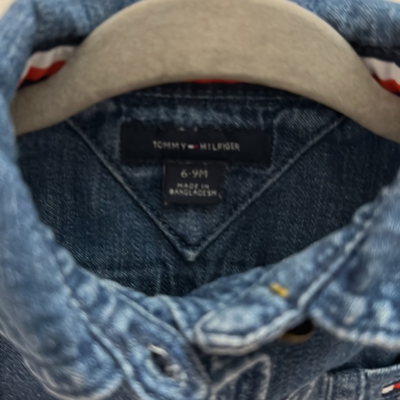 Tommy Hilfiger denim romper toddler - Picture 4 of 5